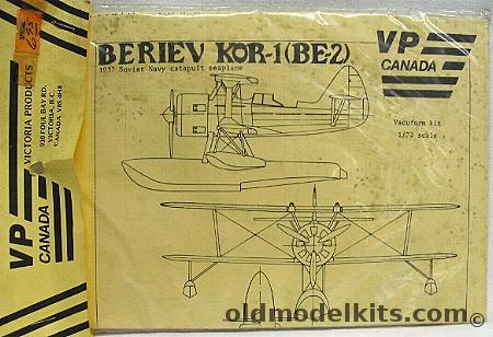 VP 1/72 Beriev KOR-1 (BE-2) - Bagged plastic model kit